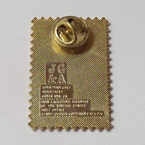 United States Postal Service USPS 22 Cent Love Puppy Dog Postage Stamp Lapel Pin - Picture 3 of 7